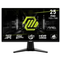 MSI MAG 255F E20 24.5 Inch 200Hz 0.5ms Rapid IPS FHD Gaming Monitor